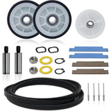 Maytag Dryer Roller Belt Pulley Repair Kit (33002535, 12001541, 6-3700340, 306508)