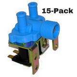 15-Pack 2 Way Water Inlet Valve for Dexter - 110V - Part # 9379-183-001 - Duro Laundry Parts