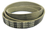 Micro V Dryer Belt for Huebsch / Speed Queen - Part # M411425 , 450J8 - Duro Laundry Parts